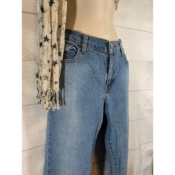 Levi Strauss Bootcut Size 12 Long Blue Jeans - Picture 5 of 12